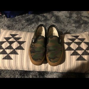 Size 8 Camo Vans